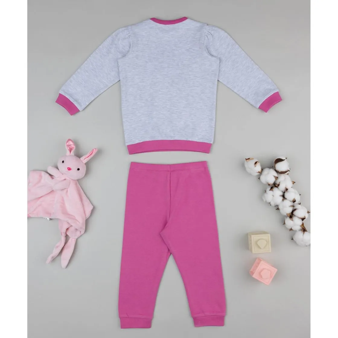 Prenatal Pijama niña rosa 'conejo'