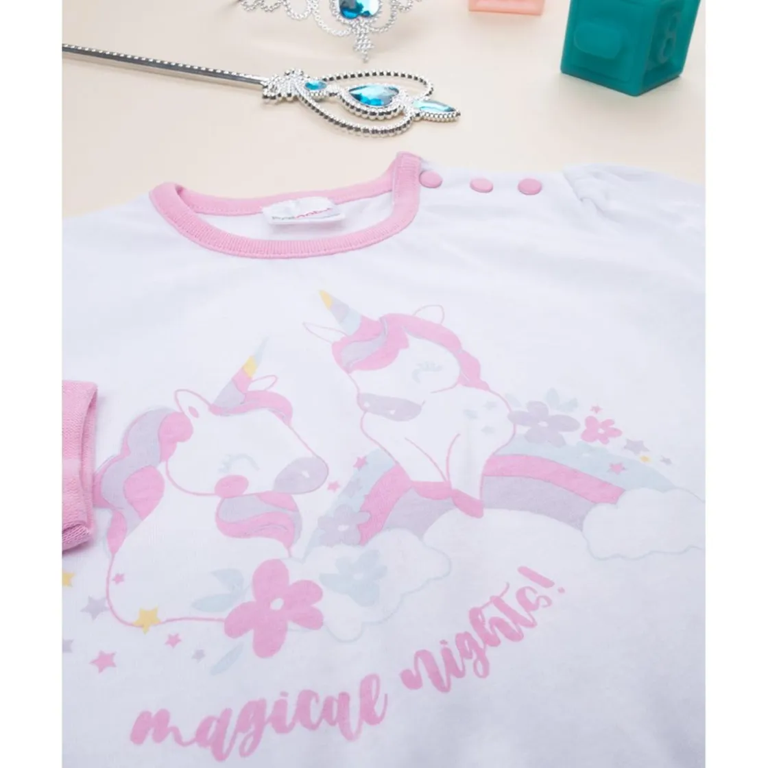 Prenatal Pijama niña rosa unicornios