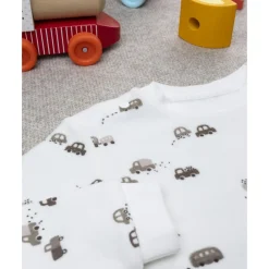 Prenatal Pijama niño beige autos allover* Descanso Y Ropa Interior·Bebé 3-36 Meses