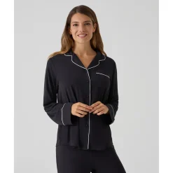 Prenatal Pijama premamá negro de dos piezas con bolsillo* Premamá·Íntimo Y Noche|Íntimo Y Noche·Pijamas Y Camisones