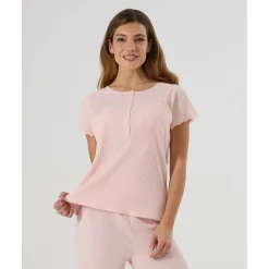 Prenatal Pijama premamá rosa con encaje y botones para lactancia* Premamá·Íntimo Y Noche|Íntimo Y Noche·Pijamas Y Camisones