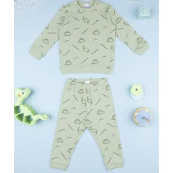 Prenatal Pijama verde de dinosaurios para niño* Descanso Y Ropa Interior·Bebé 3-36 Meses