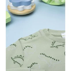 Prenatal Pijama verde de dinosaurios para niño* Descanso Y Ropa Interior·Bebé 3-36 Meses