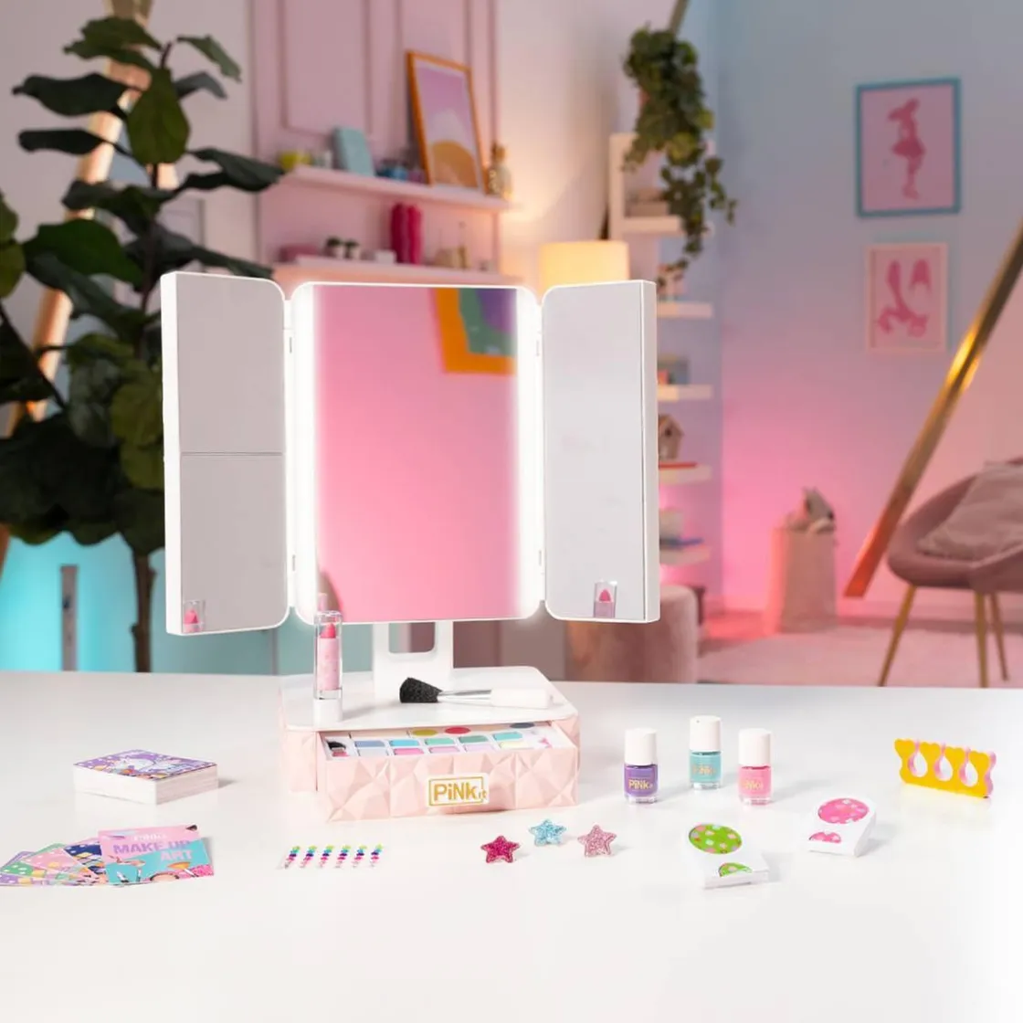 TOYS "R" US Pink It - Espejo interactivo Smart Vanity* Estilo De Vida