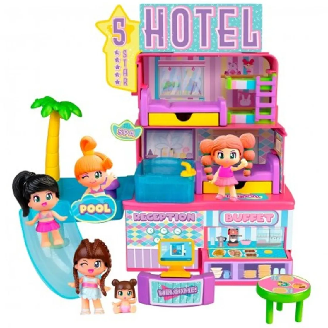 PINYPON - Hotel 5 estrellas* Coleccionables Y Mini Mundos
