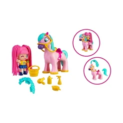 PINYPON - Melena al viento* Coleccionables Y Mini Mundos