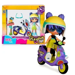 PINYPON - Moto Girl* Coleccionables Y Mini Mundos