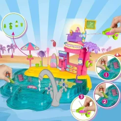 PINYPON - Playset de playa con accesorios y mini muñeca ㅤ