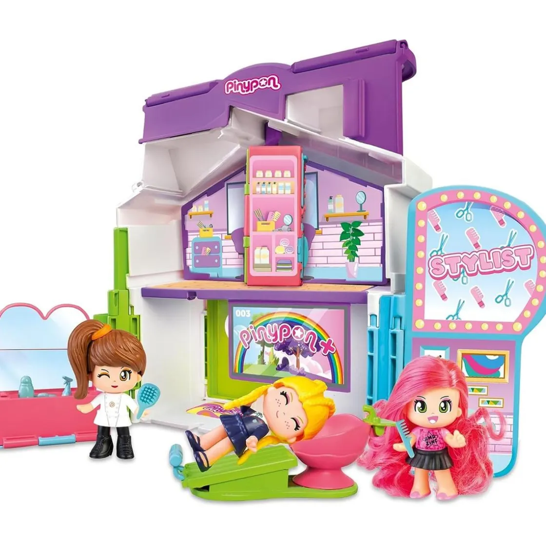 PINYPON - Profesiones 3 en 1 juego de figuras ㅤ* Coleccionables Y Mini Mundos