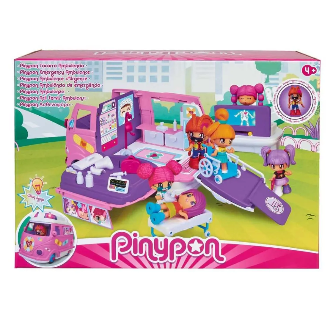 PINYPON - Socorro ambulancia* Coleccionables Y Mini Mundos
