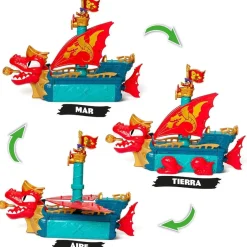 PIRATIX - Dragon Ship* Figuras De Acción