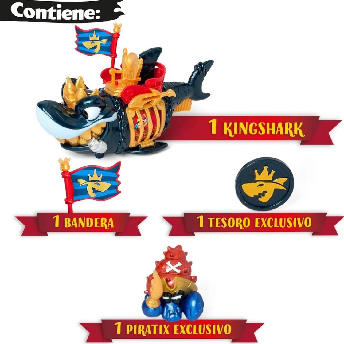 PIRATIX - King Shark Golden Teeth