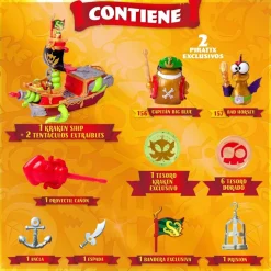 PIRATIX - Kraken Ship* Figuras De Acción