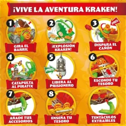 PIRATIX - Kraken Ship* Figuras De Acción