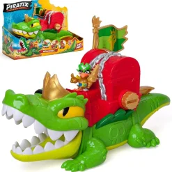 PIRATIX Crazy Jungle - King Croc* Figuras De Acción