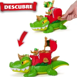 PIRATIX Crazy Jungle - King Croc* Figuras De Acción