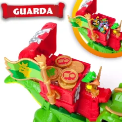 PIRATIX Crazy Jungle - King Croc* Figuras De Acción