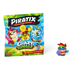 PIRATIX Crazy Jungle - Sobre con figura sorpresa* Figuras De Acción