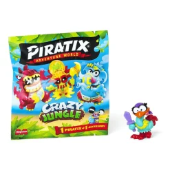 PIRATIX Crazy Jungle - Sobre con figura sorpresa* Figuras De Acción