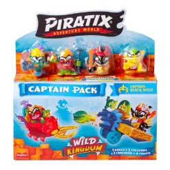 40 SETTIMANE Piratix Wild Kingdom - Captain Pack (Varios Modelos)