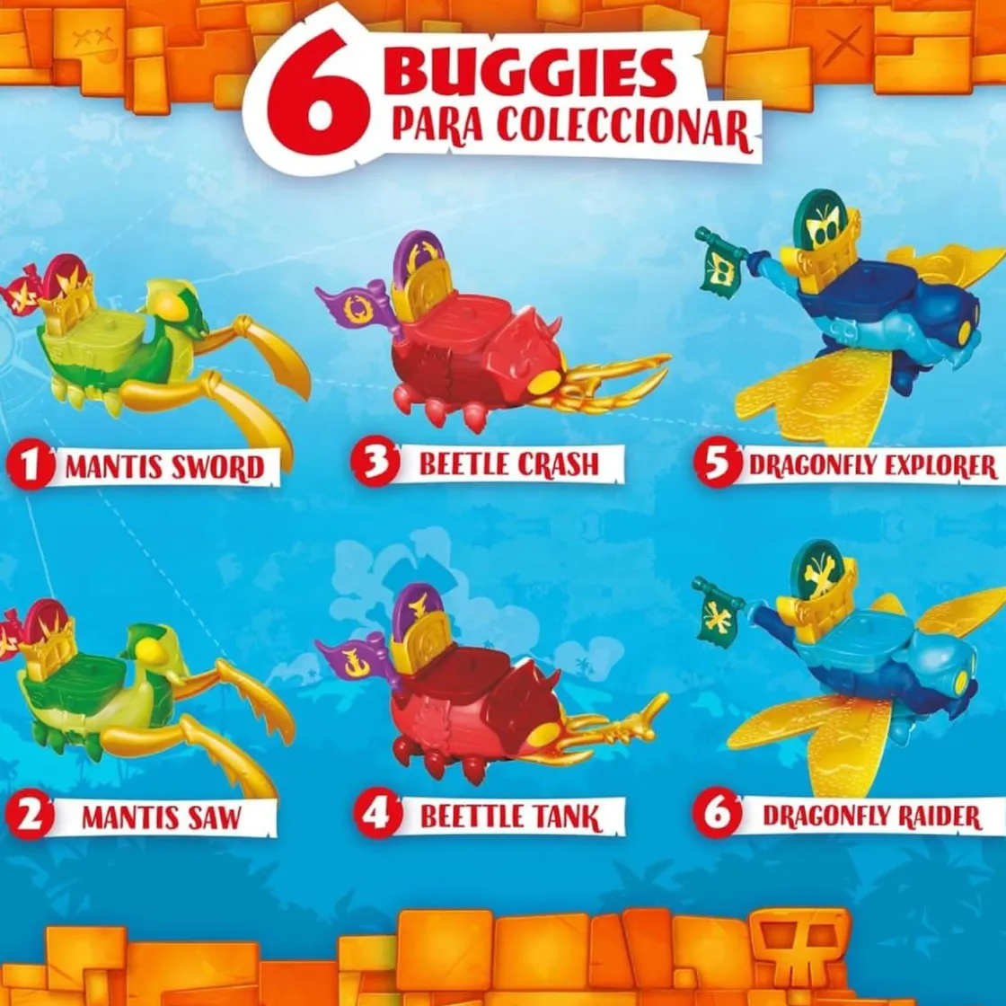 40 SETTIMANE Piratix Wild Kingdom - Jungle Buggies (Varios Modelos)