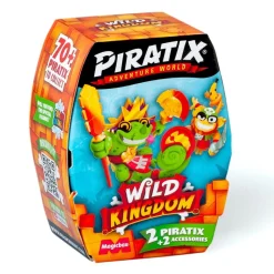 40 SETTIMANE Piratix Wild Kingdom - Pack 2 figuras sorpresa