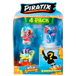 40 SETTIMANE Piratix Wild Kingdom - Pack 4 figuras (Varios Modelos)