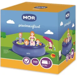 EXTENDED PLAY Piscina inflable 3.400 litros 270 x 70 cm