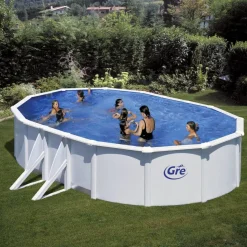 GRE Piscina ovalada Bora Bora 500 x 300 cm* Juguetes De Verano|Piscinas Tubulares