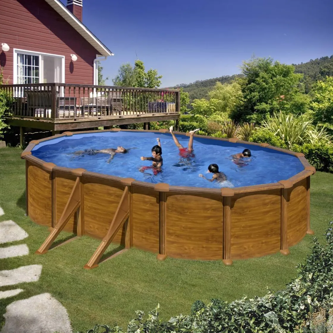 GRE Piscina ovalada Mauritius 500 x 300 cm