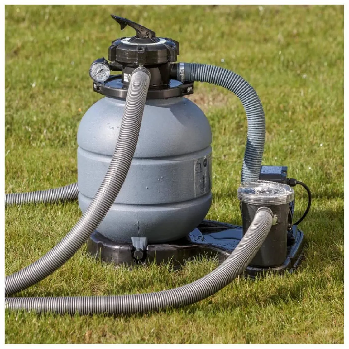 GRE Piscina redonda Fidji 550 x 120 cm