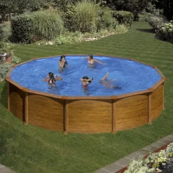 GRE Piscina redonda Mauritius 550 x 132 cm* Piscinas|Juguetes De Verano