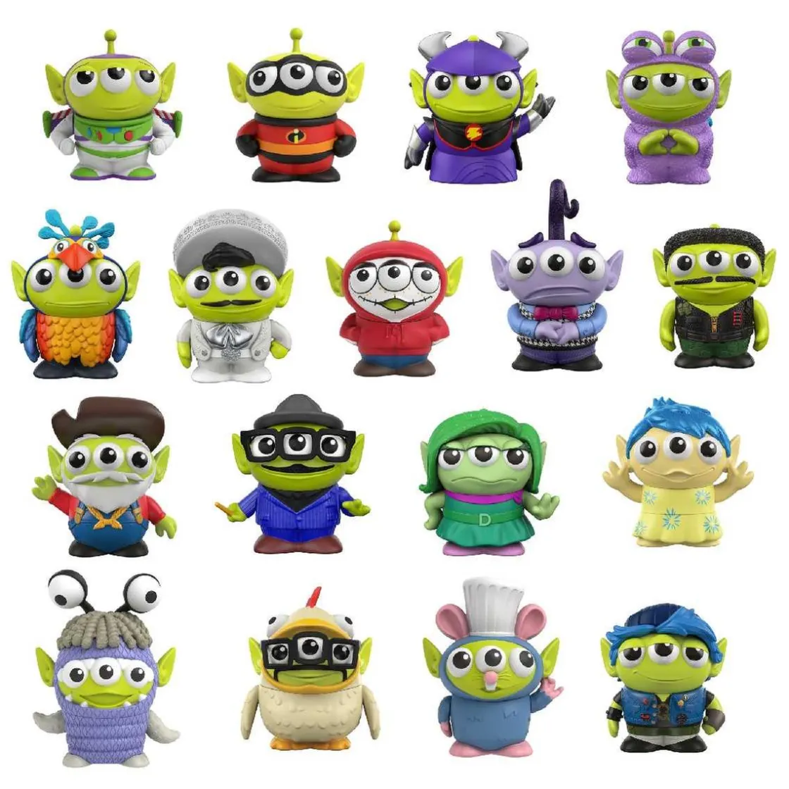 MATTEL Pixar - Minifigura Alien Remix (varios modelos)* Figuras De Acción