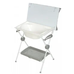 PLASTIMYR - Bañera Plegable Lea Safari Menta* Baño Y Accesorios·Bañeras Cambiador