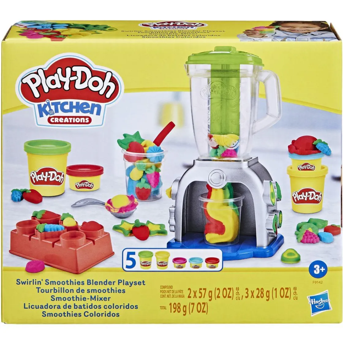 HASBRO IBERIA Play-Doh - Set de Licuadora para Smoothies Creativos ㅤ