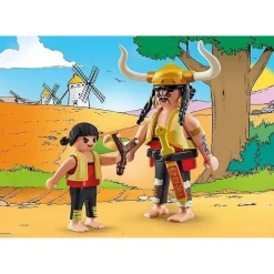 PLAYMOBIL - Asterix: Sopalajo De Arrierez Y Torrezno ㅤ* Juguetes De Construcción