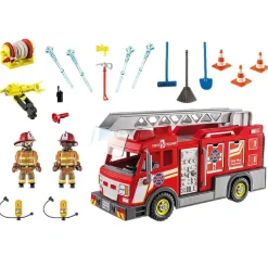 PLAYMOBIL - Camión de Bomberos City Action