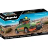 PLAYMOBIL - Carrera Porsche 911 Offroad con Funciones y Accesorios ㅤ