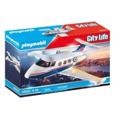 PLAYMOBIL - City Life Avión de Lujo ㅤ* Juguetes De Construcción