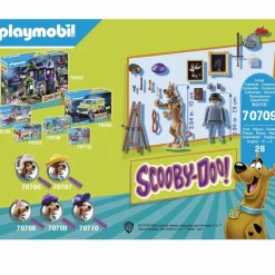 PLAYMOBIL - SCOOBY-DOO! Aventura con Black Knight 70709* Juguetes De Construcción