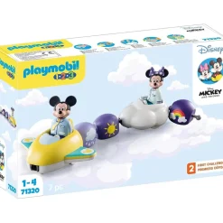 PLAYMOBIL - Tren Nube inspirado en Mickey y Minnie ㅤ* Juguetes De Construcción