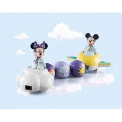 PLAYMOBIL - Tren Nube inspirado en Mickey y Minnie ㅤ* Juguetes De Construcción