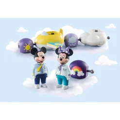 PLAYMOBIL - Tren Nube inspirado en Mickey y Minnie ㅤ* Juguetes De Construcción