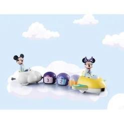 PLAYMOBIL - Tren Nube inspirado en Mickey y Minnie ㅤ* Juguetes De Construcción