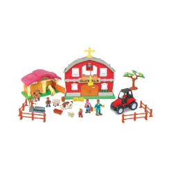 ANIMAL WORLD Playset granja con accesorios* Coleccionables Y Mini Mundos