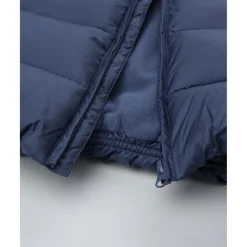 Prenatal Plumífero azul con forro polar para niño