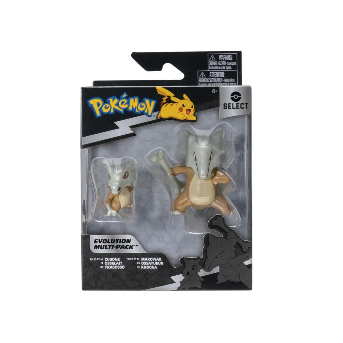BIZAK Pokemon - Cubone y Murowak - Pack 2 figuras* Juegos Y Puzzles|Figuras De Acción