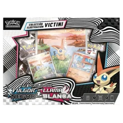 BANDAI Pokémon - Colección Ilustración Victini - Fulgor Negro y Llama Blanca (español)
