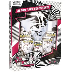 BANDAI Pokémon - Álbum para colecciones Escarlata y Púrpura: Llama Blanca (Español)* Juegos Y Puzzles|Friki Zone