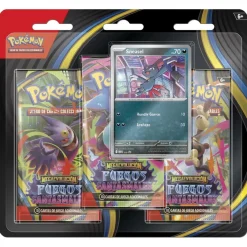 BANDAI Pokémon - Megaevolución Fuegos Fantasmales - Blíster 3 sobres de cartas en español (Varios modelos)* Friki Zone|Juegos Y Puzzles